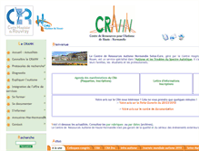 Tablet Screenshot of cra-haute-normandie.fr